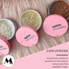 Pó Solto Satin Powder Vizzela acabamento Acetinado 9g na internet