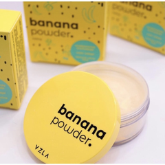 Vizzela Pó Banana Powder - Acabamento Aveludado e Textura Ultra Fina - comprar online