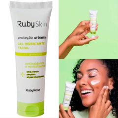 Gel Hidratante Facial Ruby Skin Proteção Urbana Vegano 50g na internet