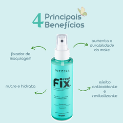 Fixador de Maquiagem Real Fix Vizzela 150ml LANÇAMENTO - loja online