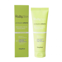 Máscara + Esfoliante Facial Proteção Urbana Ruby Skin - Ruby Rose