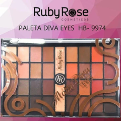 Paleta de Sombras Matte Diva Ruby Rose 32 Cores na internet