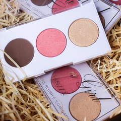 Paleta de Contorno, Blush e Iluminador I'm a Girl - Fenzza na internet