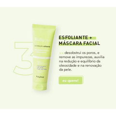 Máscara + Esfoliante Facial Proteção Urbana Ruby Skin - Ruby Rose - comprar online