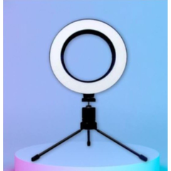 Ring Light de Mesa Blogueira Portátil Luminária De Led 6 Polegadas + Tripé De 16 Cm Right - comprar online