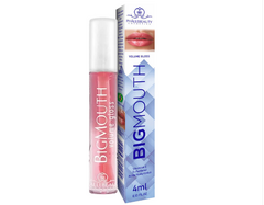 Phállebeauty Big Mouth - Gloss Labial Hidrata e Aumenta o Volume Rosa 4ml