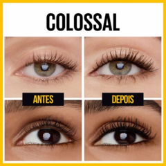 Mascara de Cílios The Colossal Volum' Express Lavável Maybelline - Portal Make