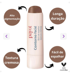 Contorno Facial Em Bastão Stick Matte Payot (escolha Sua Cor)