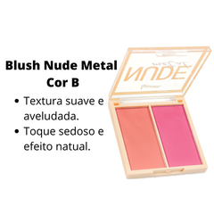 Luisance Paleta Blush Nude Metal 2 Cores Alta Pigmentação na internet