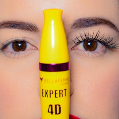 Rímel Máscara para Cílios Expert 4D Bella Femme BF10009B - loja online