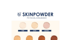 Pó Solto Facial Bruna Tavares Skinpowder |Cor Fair - comprar online