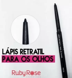 Lápis Retrátil para Olhos Kajal Ruby Rose - Portal Make