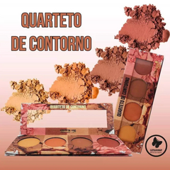 Paleta Quarteto de Contorno Ludurana - Ótima Qualidade na internet