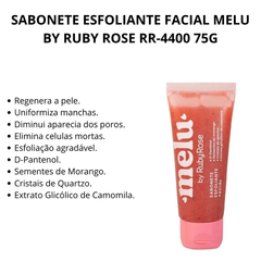 Sabonete Esfoliante Facial Melu By Ruby Rose RR-4400 75G na internet