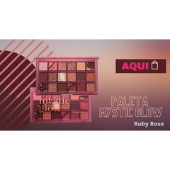 Paleta Mystic Glow Ruby Rose Cores Incríveis - Portal Make