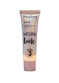 BASE LIQUIDA NATURAL LOOK - RUBY ROSE - Portal Make