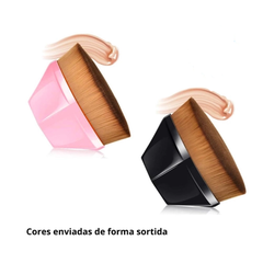 Pincel Magico Hexagonal Oval Para Maquiagem Blogueira na internet