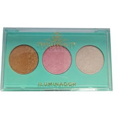 Paleta Iluminador PhálleBeauty 3 Cores PH0319