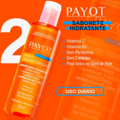 Sabonete Hidratante Líquido Payot Facial Detox Vitamina C 220M - Portal Make