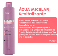 Max Love Revitalizante - Água Micelar 300ml - comprar online