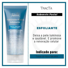 Sabonete Facial Esfoliante Pele Normal a Oleosa Tracta 100ml - comprar online