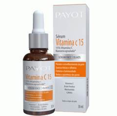 Payot Vitamina C 15 Serum Para Face e Olhos 30ml - Lançamento