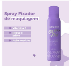 Spray Fixador de Maquiagem Stay Fix Ruby Rose na internet