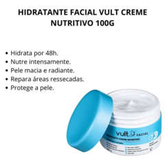 Creme Hidratante Facial Vult Care Reparador 100g - comprar online