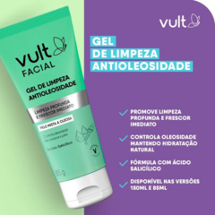 Gel de Limpeza Facial Antioleosidade 85g Vult - loja online