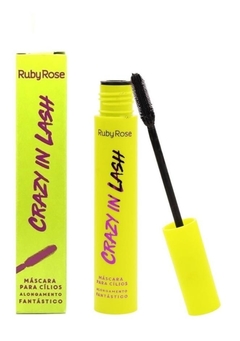 MÁSCARA PARA CÍLIOS CRAZY IN LASH - RUBY ROSE - comprar online