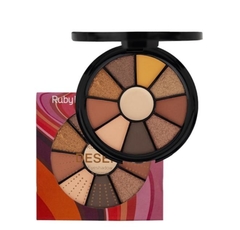 MINI PALETA DE SOMBRAS RUBY - RUBY ROSE - loja online