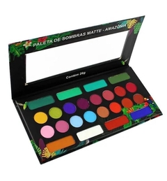 PALETA DE SOMBRAS AMAZÔNIA - 24 CORES - LUDURANA na internet