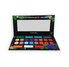 PALETA DE SOMBRAS AMAZÔNIA - 24 CORES - LUDURANA - Portal Make