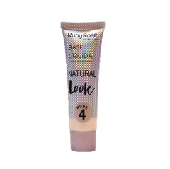 BASE LIQUIDA NATURAL LOOK - RUBY ROSE - loja online