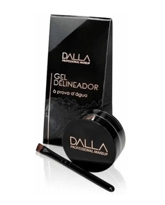 DELINEADOR EM GEL PRETO Á PROVA D'ÁGUA - DALLA MAKEUP - comprar online