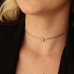 CHOKER ELOS GRUMET BANHADO EM OURO 18K (SEM PINGENTE) - comprar online