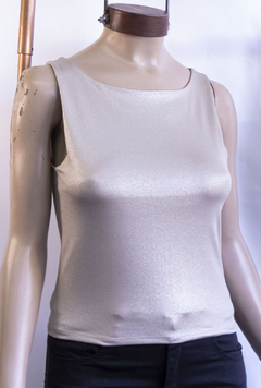 Musculosa Bote Foil Microfibra