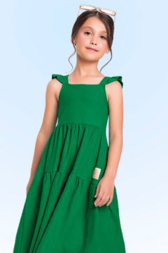 VESTIDO TRÊS MARIAS VERDE - comprar online