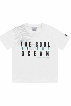 CAMISETA OCEAN BRANCA