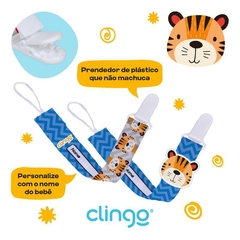 PRENDEDOR DE CHUPETA TIGRE 2 UNI