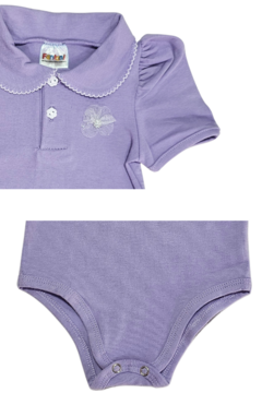 BODY GOLA POLO LAVANDA - comprar online