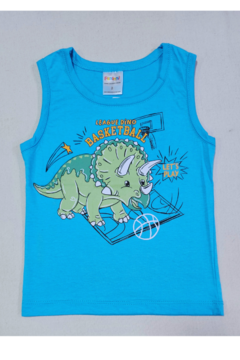 CAMISETA REGATA DINOSSAURO FANTONI na internet