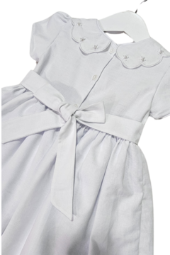 VESTIDO CASINHA DE ABELHA BRANCO - comprar online