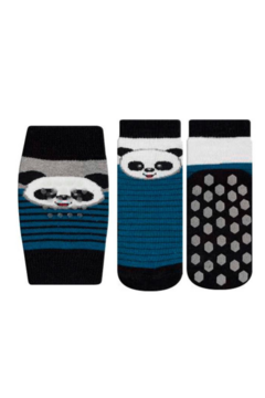 KIT JOELHEIRA E MEIA PANDA - comprar online