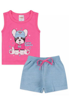 CONJUNTO LOVE DOG BABY