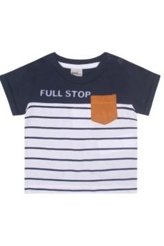 CONJUNTO FULL STOP BABY - Pingo de Gente Baby-Cupom: PRIMEIRACOMPRA