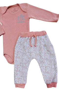 CONJUNTO FLORAL BABY na internet