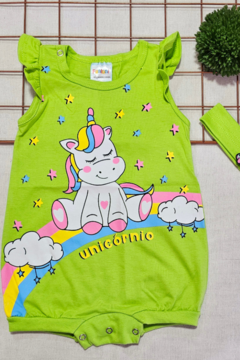 Imagem do ROMPER COM FAIXA UNICORNIO BABY