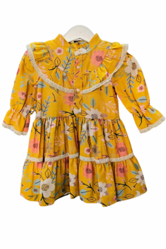 VESTIDO FLORAL BARBARA KIDS - comprar online