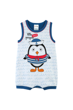 MACACÃO ROMPER REGATA PINGUIM - comprar online